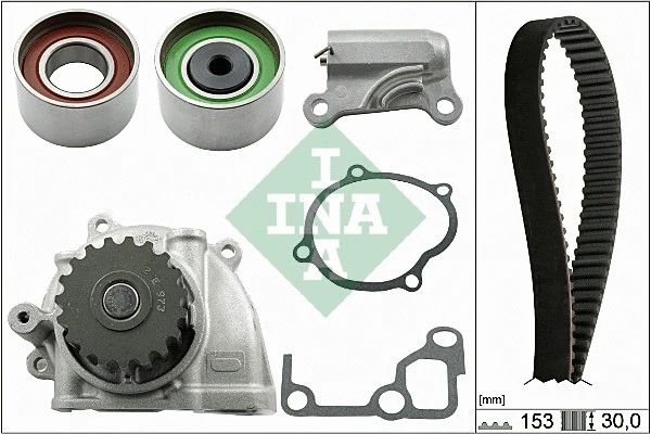 Water Pump & Timing Belt Kit (530 0477 30)