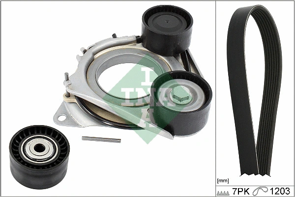 V-Ribbed Belt Set (529 0363 10)