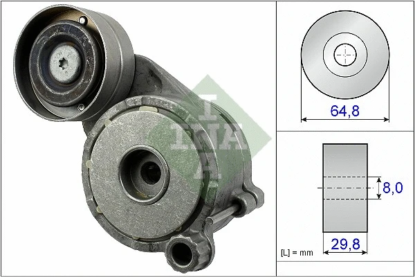 Belt Tensioner, V-ribbed belt (534 0506 10)