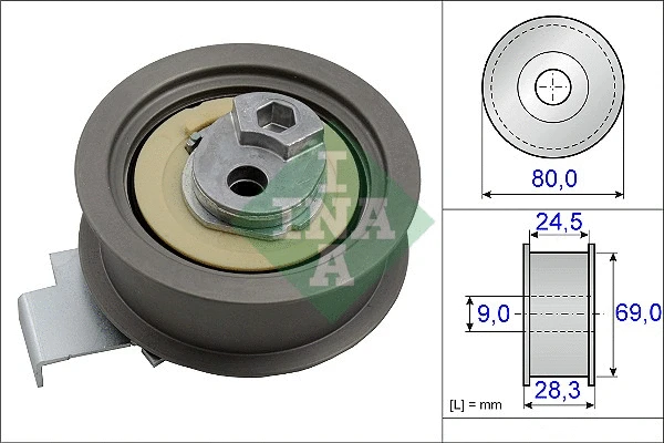 Tensioner Pulley, timing belt (531 0840 10)