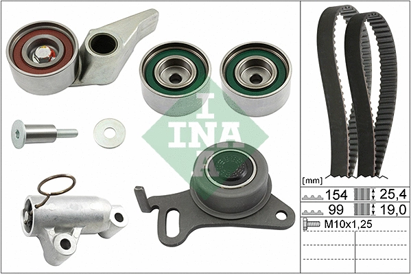 Timing Belt Kit (530 0594 10)