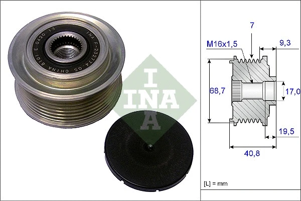 Alternator Freewheel Clutch (535 0079 10)