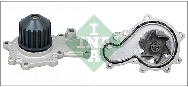 Water Pump, engine cooling (538 0673 10)