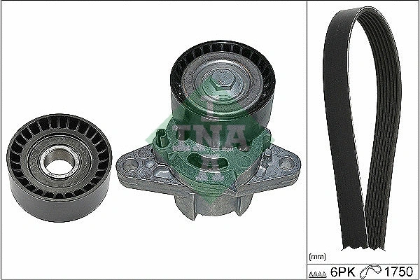 V-Ribbed Belt Set (529 0164 10)
