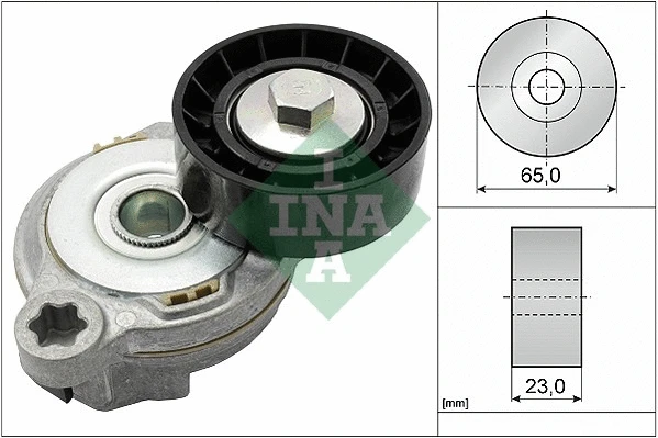 Belt Tensioner, V-ribbed belt (534 0605 10)