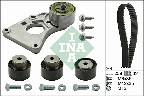 Timing Belt Kit (530 0259 10)