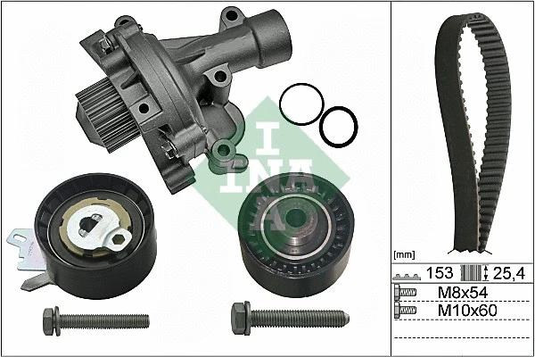 Water Pump & Timing Belt Kit (530 0471 30)