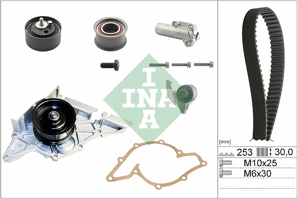 Water Pump & Timing Belt Kit (530 0179 33)