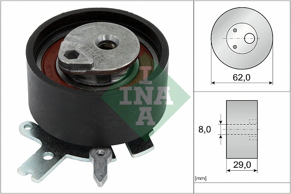 Tensioner Pulley, timing belt (531 0934 10)