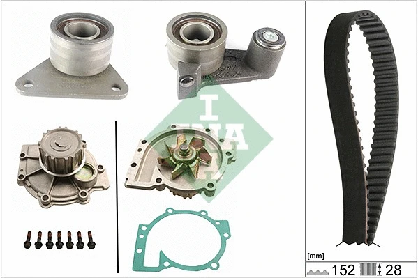 Water Pump & Timing Belt Kit (530 0349 30)