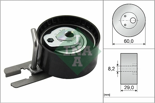 Tensioner Pulley, timing belt (531 0555 10)