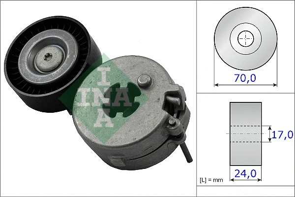 Belt Tensioner, V-ribbed belt (534 0333 10)