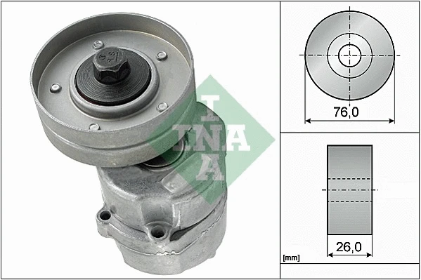 Belt Tensioner, V-ribbed belt (534 0135 30)