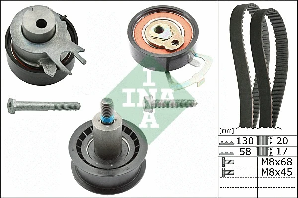 Timing Belt Kit (530 0538 10)