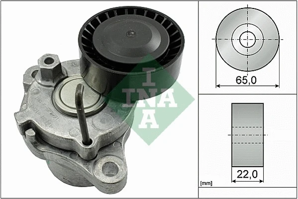 Belt Tensioner, V-ribbed belt (534 0550 10)