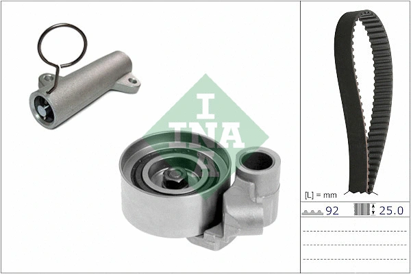 Timing Belt Kit (530 0838 10)