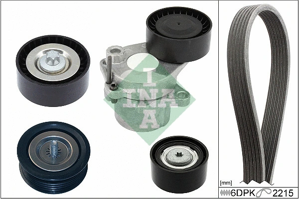 V-Ribbed Belt Set (529 0529 10)