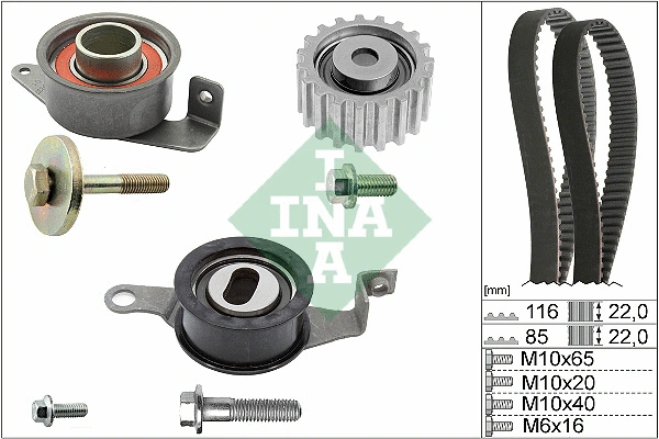 Timing Belt Kit (530 0010 10)