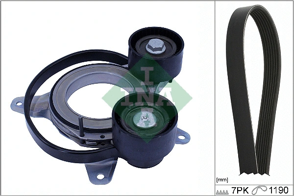 V-Ribbed Belt Set (529 0547 10)