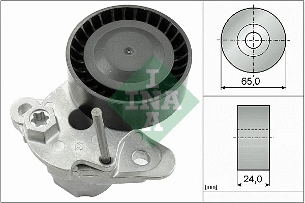 Belt Tensioner, V-ribbed belt (534 0480 10)