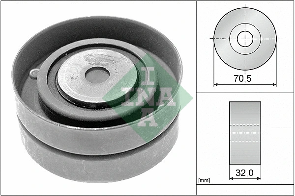 Deflection/Guide Pulley, timing belt (532 0426 10)