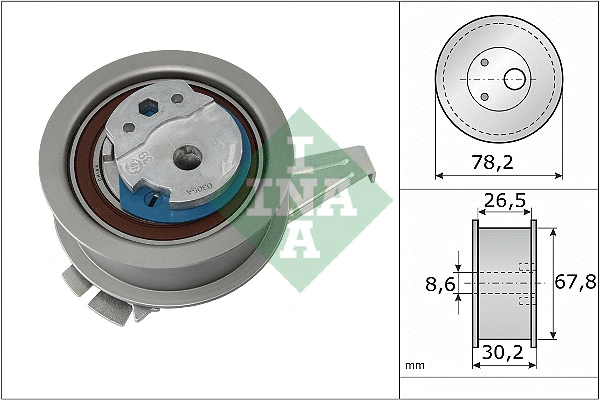 Tensioner Pulley, timing belt (531 0847 10)