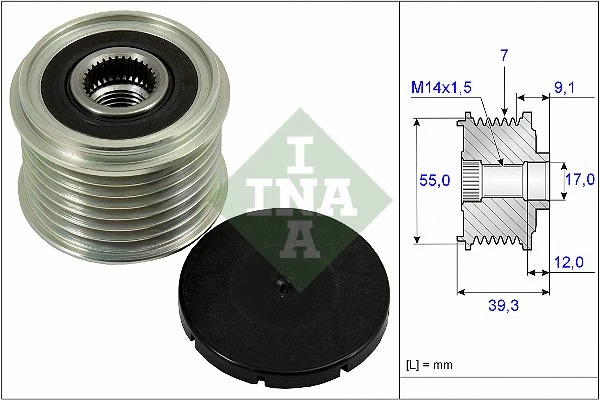 Alternator Freewheel Clutch (535 0260 10)