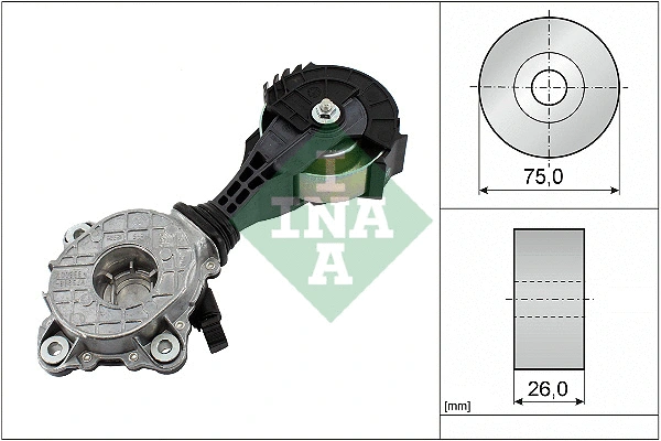 Belt Tensioner, V-ribbed belt (534 0426 10)