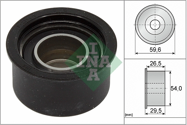 Deflection/Guide Pulley, timing belt (532 0087 10)
