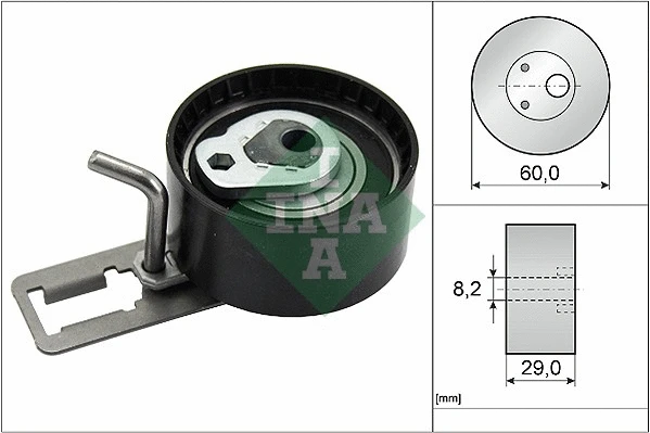 Tensioner Pulley, timing belt (531 0850 10)