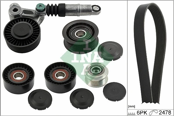 V-Ribbed Belt Set (529 0080 10)