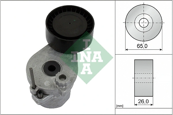 Belt Tensioner, V-ribbed belt (534 0693 10)