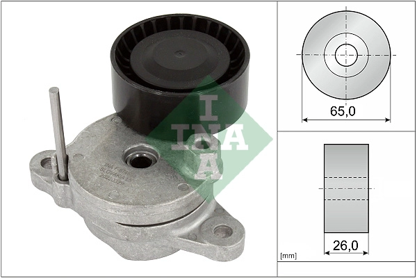 Belt Tensioner, V-ribbed belt (534 0795 10)