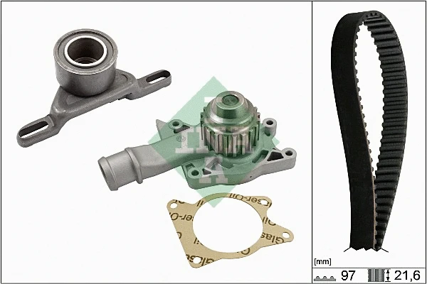 Water Pump & Timing Belt Kit (530 0133 30)