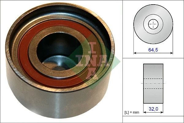 Deflection/Guide Pulley, timing belt (532 0675 10)