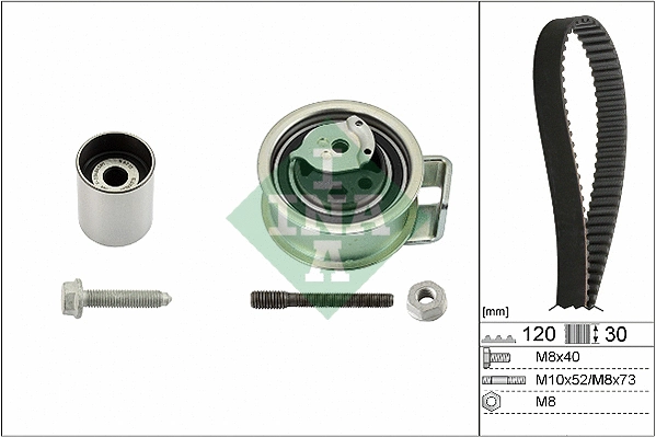 Timing Belt Kit (530 0176 10)