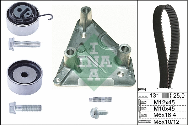 Timing Belt Kit (530 0492 10)