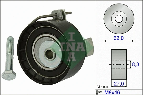 Tensioner Pulley, timing belt (531 0813 10)