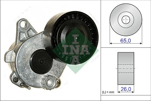 Belt Tensioner, V-ribbed belt (534 0336 10)