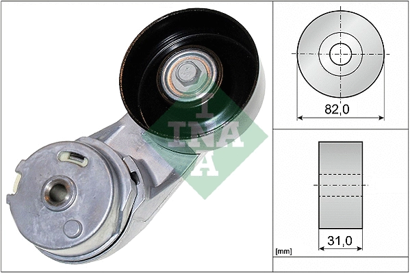 Belt Tensioner, V-ribbed belt (534 0372 10)