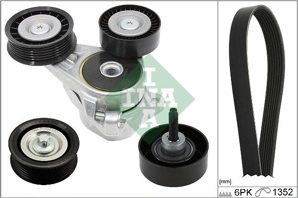 V-Ribbed Belt Set (529 0377 10)