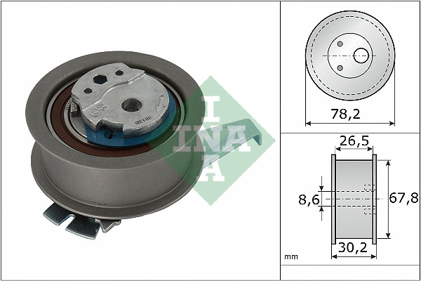 Tensioner Pulley, timing belt (531 0962 10)
