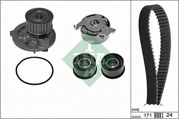 Water Pump & Timing Belt Kit (530 0358 31)