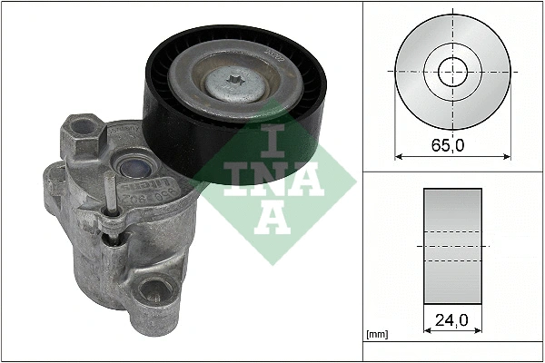 Belt Tensioner, V-ribbed belt (534 0729 10)