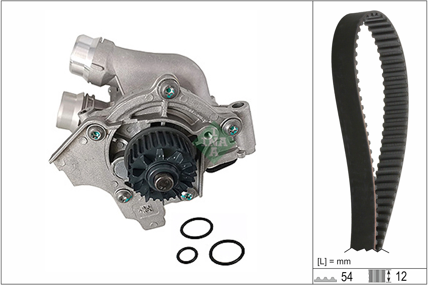 Water Pump & Timing Belt Kit (530 0845 30)