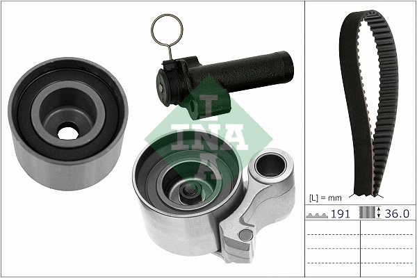 Timing Belt Kit (530 0837 10)