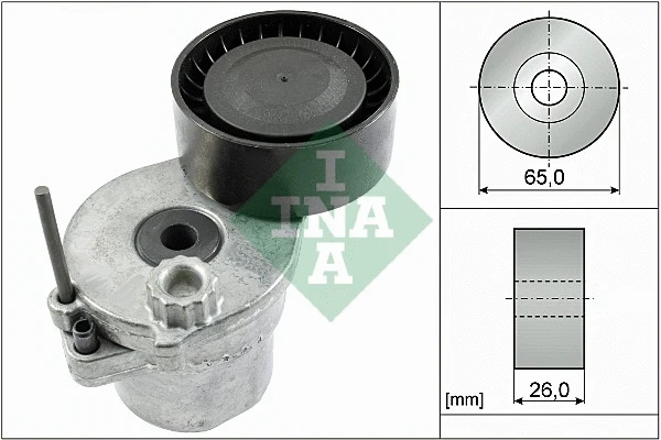 Belt Tensioner, V-ribbed belt (534 0570 10)