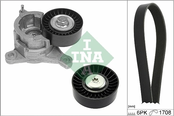V-Ribbed Belt Set (529 0184 10)