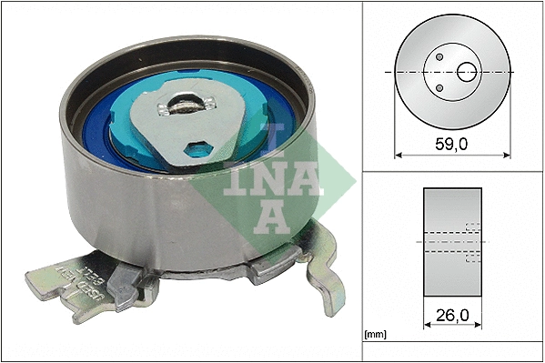 Tensioner Pulley, timing belt (531 0679 30)
