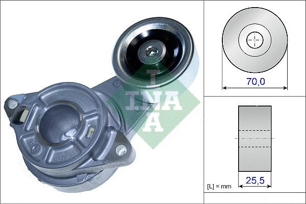 Belt Tensioner, V-ribbed belt (534 0458 10)